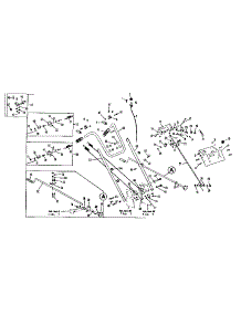 Handle Assembly parts for Craftsman Snow Blower 53611400 from AppliancePartsPros.com