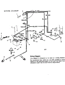 Wiring Diagram parts for Craftsman Rear-Engine Riding Mower 536250870 from AppliancePartsPros.com