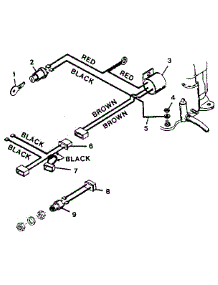 Wiring Diagram parts for Craftsman Front-Engine Lawn Tractor 536250910 from AppliancePartsPros.com