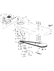 Engine parts for Craftsman Front-Engine Lawn Tractor 536250910 from AppliancePartsPros.com