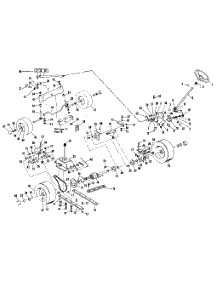 Drive Assembly parts for Craftsman Front-Engine Lawn Tractor 536250910 from AppliancePartsPros.com