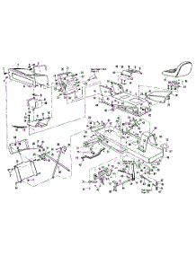 Top Half parts for Craftsman Front-Engine Lawn Tractor 536250910 from AppliancePartsPros.com