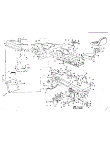 Top Half parts for Craftsman Front-Engine Lawn Tractor 536250920 from AppliancePartsPros.com