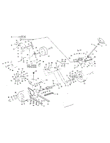 Steering And Front Axle parts for Craftsman Front-Engine Lawn Tractor 536250920 from AppliancePartsPros.com