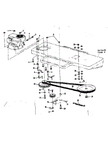 Drive Assembly parts for Craftsman Front-Engine Lawn Tractor 536250921 from AppliancePartsPros.com