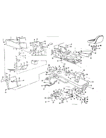 Top Half parts for Craftsman Front-Engine Lawn Tractor 536250930 from AppliancePartsPros.com