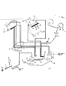 Wiring Diagram parts for Craftsman Front-Engine Lawn Tractor 536250930 from AppliancePartsPros.com