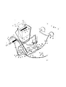 Wiring Diagram parts for Craftsman Front-Engine Lawn Tractor 536250931 from AppliancePartsPros.com