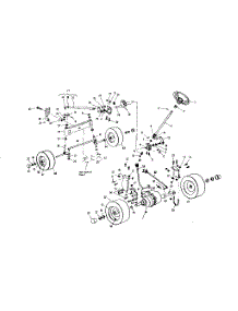 Steering And Front Axle parts for Craftsman Front-Engine Lawn Tractor 536250933 from AppliancePartsPros.com