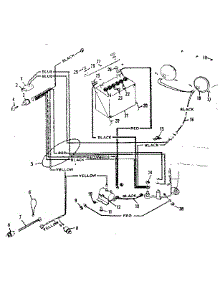 Electrical Diagram parts for Craftsman Front-Engine Lawn Tractor 536250940 from AppliancePartsPros.com