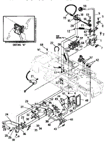 Mower Suspension Assembly parts for Craftsman Front-Engine Lawn Tractor 536252570 from AppliancePartsPros.com