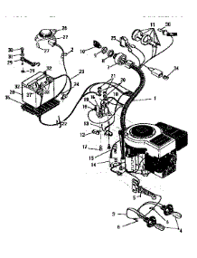 Electrical Assembly parts for Craftsman Front-Engine Lawn Tractor 536252570 from AppliancePartsPros.com