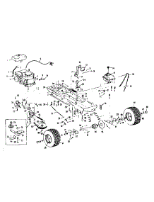 Drive Assembly parts for Craftsman Front-Engine Lawn Tractor 536255110 from AppliancePartsPros.com