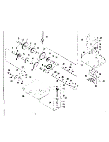 Transmission parts for Craftsman Front-Engine Lawn Tractor 536255112 from AppliancePartsPros.com