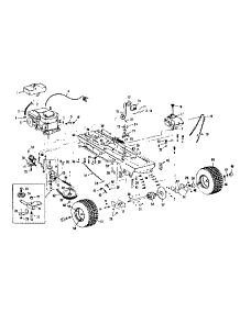 Drive Assembly parts for Craftsman Front-Engine Lawn Tractor 536255113 from AppliancePartsPros.com
