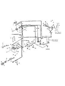 Wiring Diagram parts for Craftsman Front-Engine Lawn Tractor 536255221 from AppliancePartsPros.com