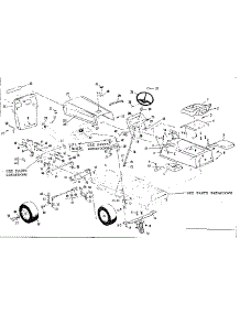 Top Half parts for Craftsman Front-Engine Lawn Tractor 536255231 from AppliancePartsPros.com