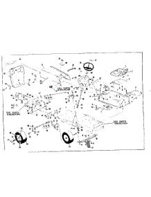 Top Half parts for Craftsman Front-Engine Lawn Tractor 536255240 from AppliancePartsPros.com