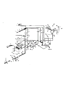 Wiring Diagram parts for Craftsman Front-Engine Lawn Tractor 536255250 from AppliancePartsPros.com