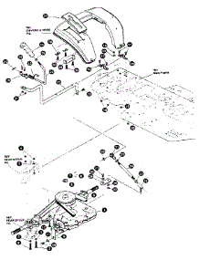Motion Drive Assembly parts for Craftsman Front-Engine Lawn Tractor 536255860 from AppliancePartsPros.com