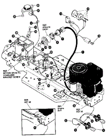 Electrical Assembly parts for Craftsman Front-Engine Lawn Tractor 536255860 from AppliancePartsPros.com