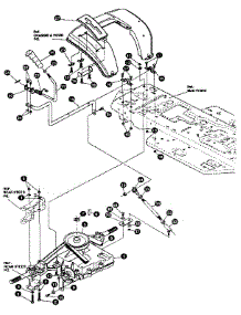 Motion Drive Assembly parts for Craftsman Front-Engine Lawn Tractor 536255861 from AppliancePartsPros.com