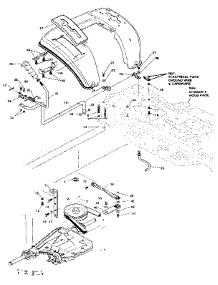 Motion Drive Assembly parts for Craftsman Front-Engine Lawn Tractor 536255870 from AppliancePartsPros.com