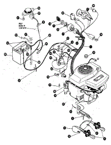 Electrical Assembly parts for Craftsman Front-Engine Lawn Tractor 536255870 from AppliancePartsPros.com