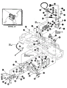 Mower Suspension Assembly parts for Craftsman Front-Engine Lawn Tractor 536255880 from AppliancePartsPros.com