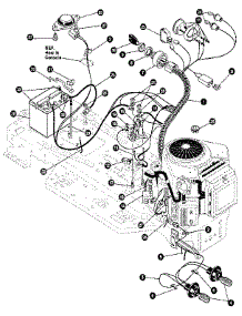 Electrical Assembly parts for Craftsman Front-Engine Lawn Tractor 536255880 from AppliancePartsPros.com