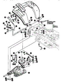 Motion Drive Assembly parts for Craftsman Front-Engine Lawn Tractor 536257670 from AppliancePartsPros.com