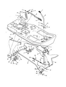 Mower Housing Suspension parts for Craftsman Rear-Engine Riding Mower 536270111 from AppliancePartsPros.com