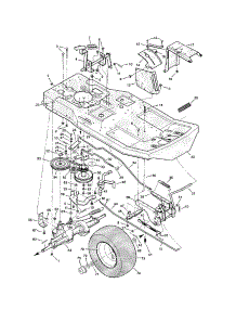 Motion Drive parts for Craftsman Rear-Engine Riding Mower 536270112 from AppliancePartsPros.com