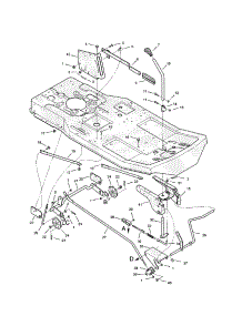 Mower Housing Suspension parts for Craftsman Rear-Engine Riding Mower 536270112 from AppliancePartsPros.com