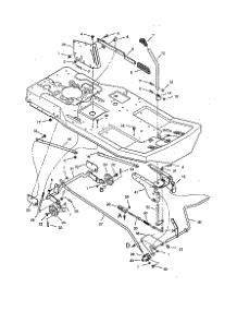 Mower Housing Suspension parts for Craftsman Rear-Engine Riding Mower 536270211 from AppliancePartsPros.com