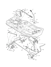 Mower Housing Suspension parts for Craftsman Rear-Engine Riding Mower 536270212 from AppliancePartsPros.com
