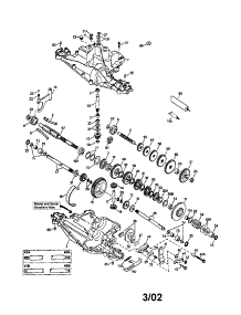 Peerless Transaxle parts for Craftsman Rear-Engine Riding Mower 536270270 from AppliancePartsPros.com