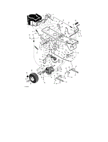 Motion Drive parts for Craftsman Rear-Engine Riding Mower 536270282 from AppliancePartsPros.com