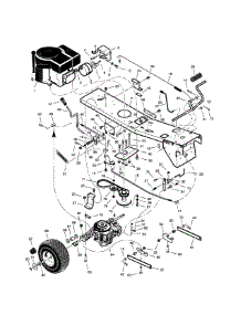 Motion Drive parts for Craftsman Rear-Engine Riding Mower 536270300 from AppliancePartsPros.com