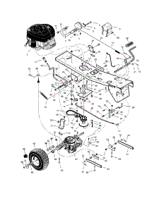 Motion Drive parts for Craftsman Rear-Engine Riding Mower 536270340 from AppliancePartsPros.com