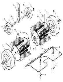 Wheel Assembly parts for Sears Accessories 536291030 from AppliancePartsPros.com