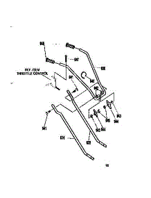 Handle Assembly parts for Craftsman Farming 536292500 from AppliancePartsPros.com