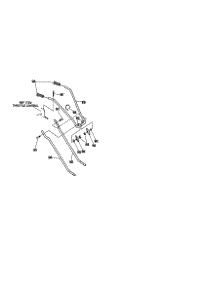 Handle Assembly parts for Craftsman Farming 536292510 from AppliancePartsPros.com