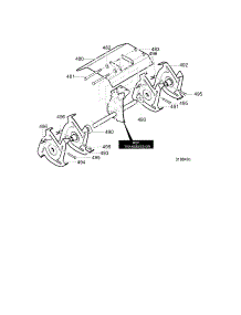 Tine Assembly parts for Craftsman Farming 536292523 from AppliancePartsPros.com