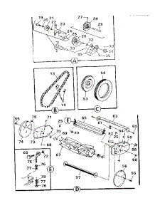 Reel Assembly parts for Craftsman Walk-Behind Lawn Mower 536375701 from AppliancePartsPros.com