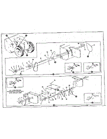 Jackshaft And Chain Assembly parts for Craftsman Snow Blower 53653590000 from AppliancePartsPros.com