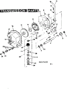 Transmission Parts parts for Craftsman Rear-Engine Riding Mower 536657020 from AppliancePartsPros.com