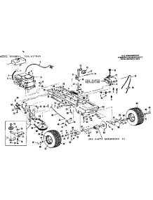 Drive Assembly parts for Craftsman Riding Mower & Tractor 536657040 from AppliancePartsPros.com