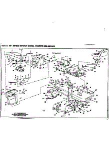 Top Half parts for Craftsman Rear-Engine Riding Mower 536658080 from AppliancePartsPros.com