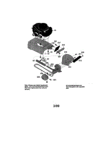 Engine / Frame Assembly parts for Craftsman Edger 536772100 from AppliancePartsPros.com